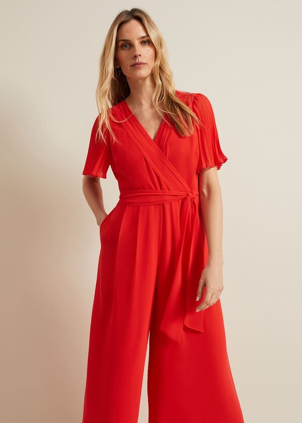 Phase Eight Kendall Pleat Jumpsuit