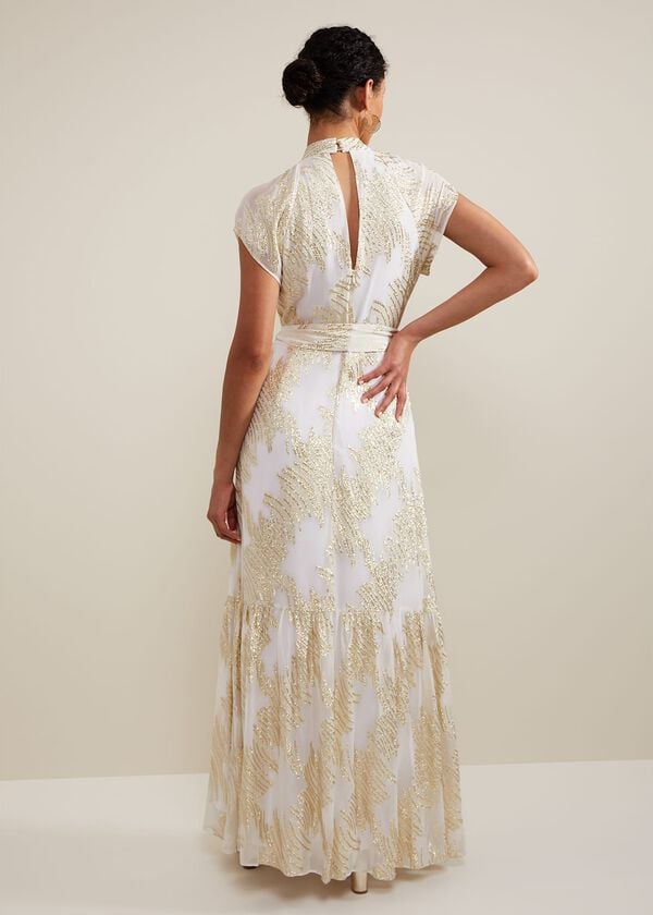 Phase Eight Kerena Shimmer Maxi Dress