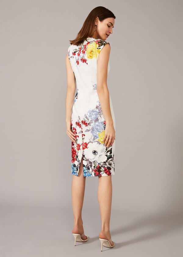Phase Eight Keshena Floral Fitted Dress