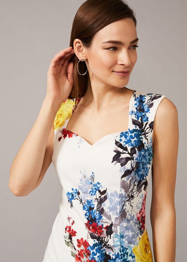 Phase Eight Keshena Floral Fitted Dress