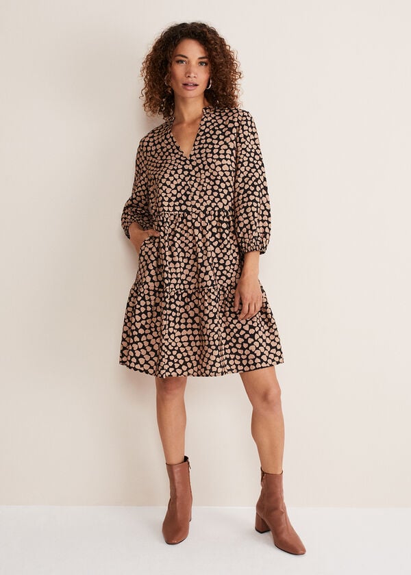 Phase Eight Kesia Hearts Swing Dress