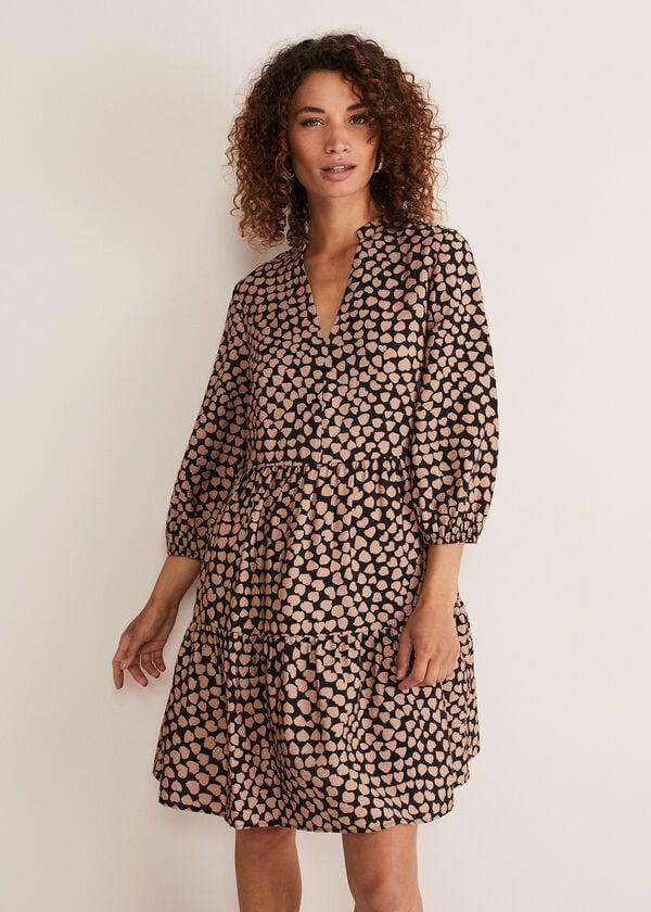 phase eight Kesia Hearts Swing Dress