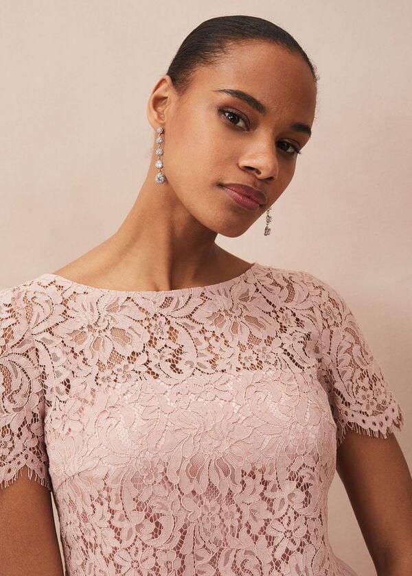 Phase Eight Kiera Lace Tulle Maxi Dress