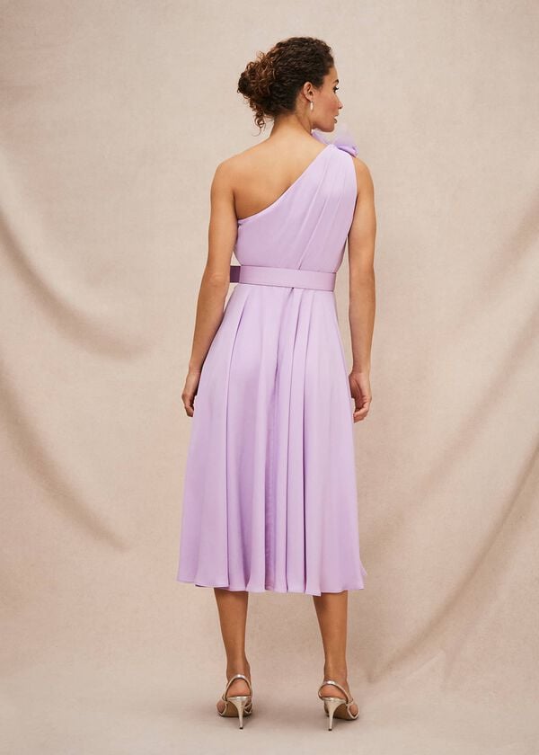 Phase Eight Kiki One Shoulder Midi Dress