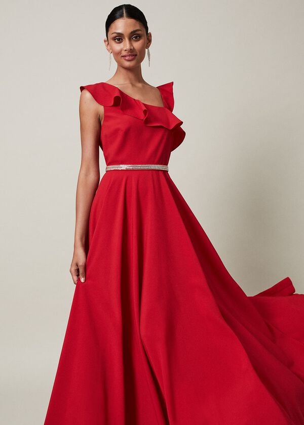 Phase Eight Kimmy Ruffle Embellished Maxi Dress