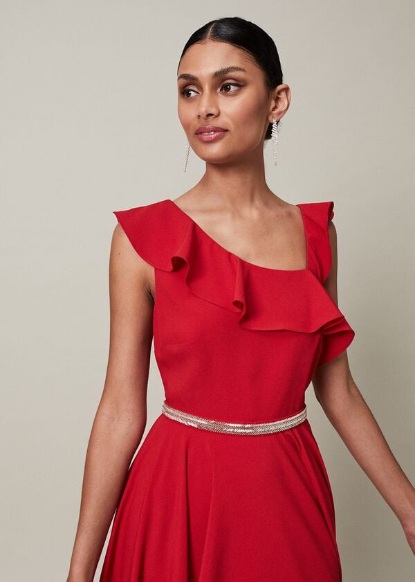 Phase Eight Kimmy Ruffle Embellished Maxi Dress