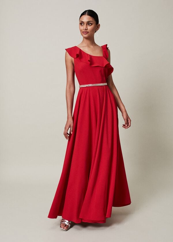 phase eight Kimmy Ruffle Embellished Maxi Dress