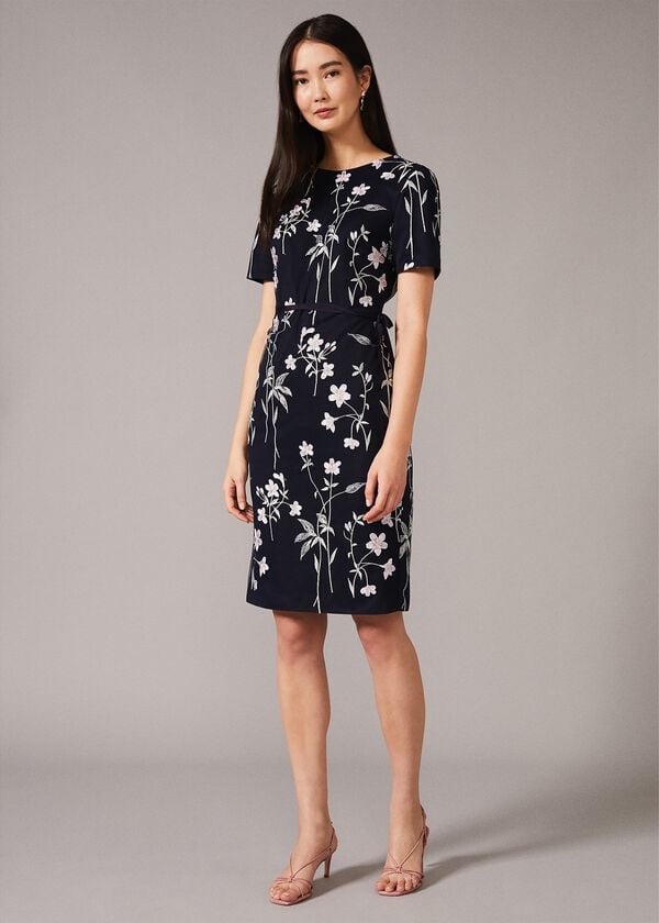 Phase Eight Kirsty Floral Fitted Dress