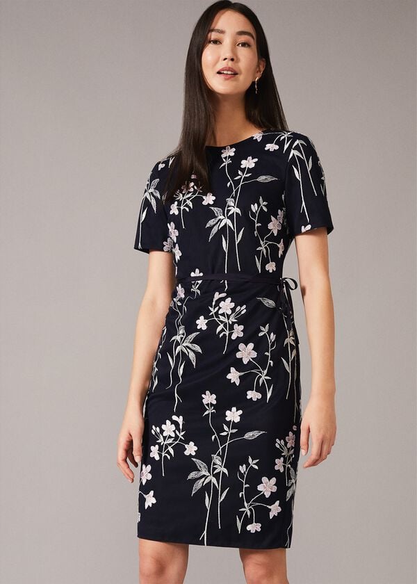 phase eight Kirsty Floral Fitted Dress