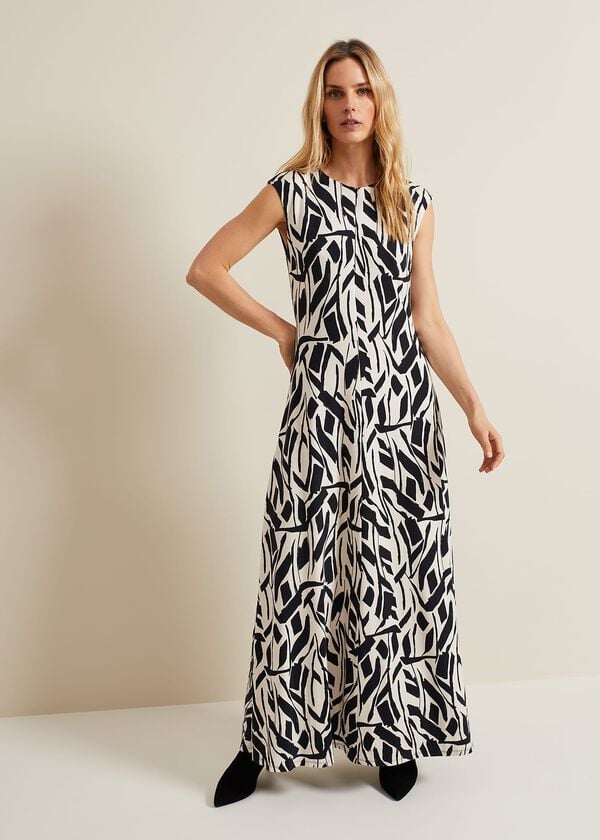 phase eight Kristy Geo Maxi Dress