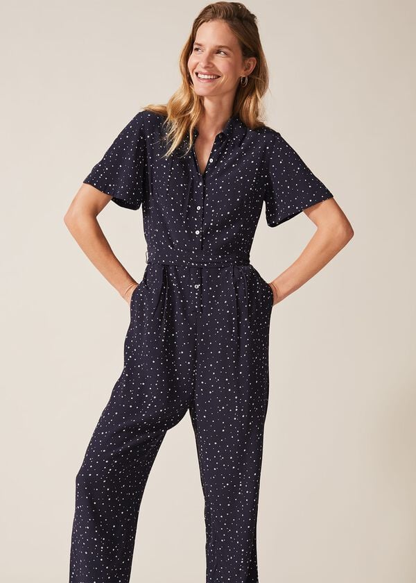 Phase Eight Laila Ditsy Jumpsuit