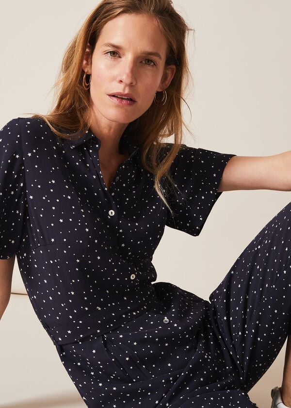 Phase Eight Laila Ditsy Jumpsuit