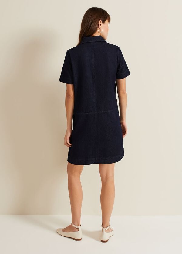 Phase Eight Larisa Denim Tunic Dress