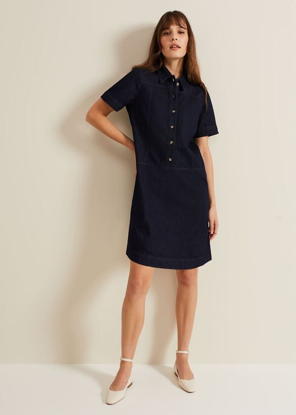 Phase Eight Larisa Denim Tunic Dress