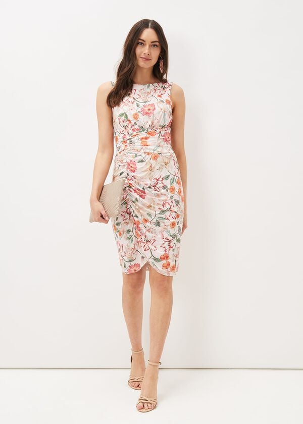 Phase Eight Larna Blush Jackie Dress
