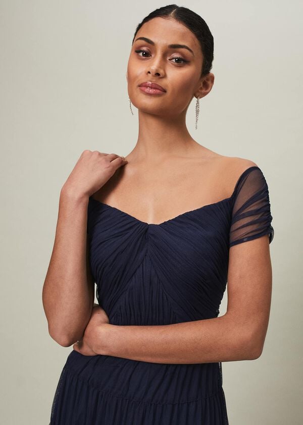 Phase Eight Layla Tulle Tiered Maxi Dress