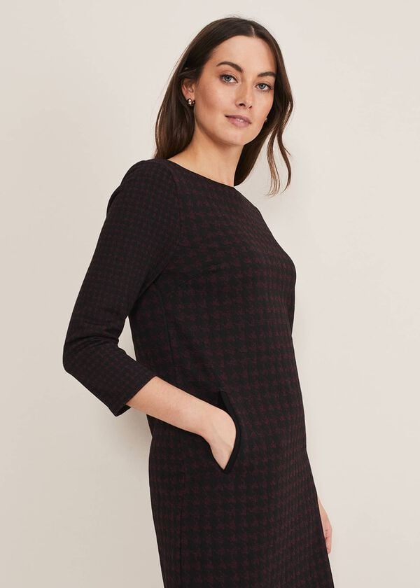 Phase Eight Lenia Check Dress