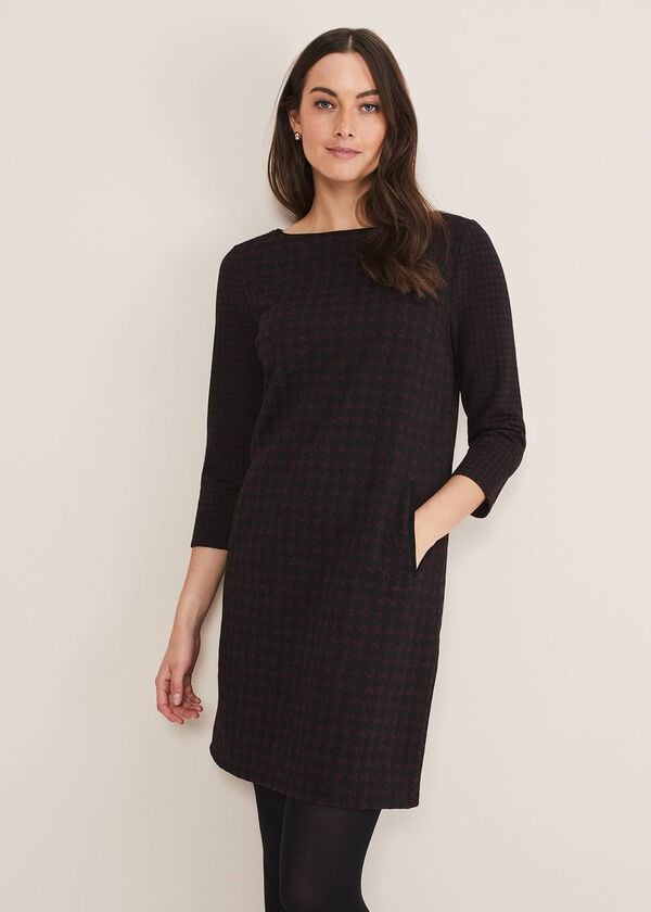 phase eight Lenia Check Dress