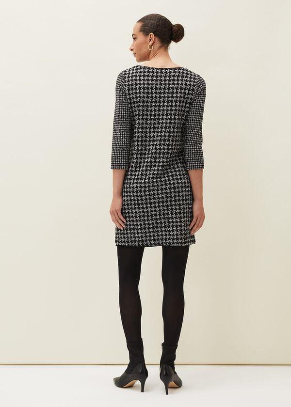 Phase Eight Lenia Check Shift Dress