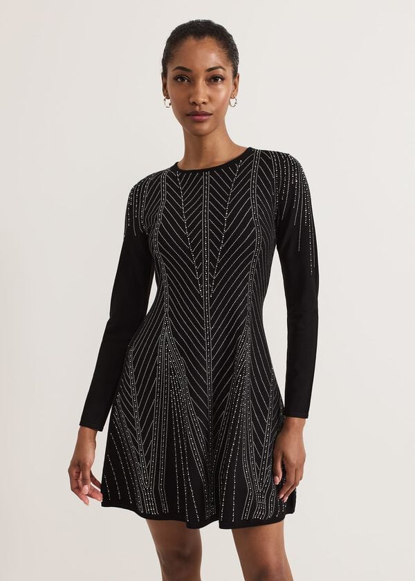 phase eight Lexie Studd Flippy Hem Dress