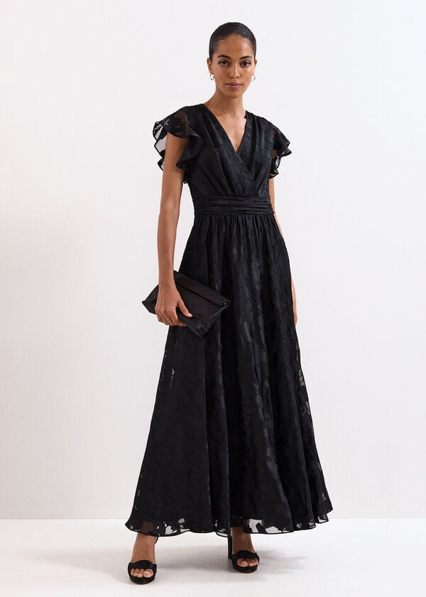 phase eight Liana Black Dress