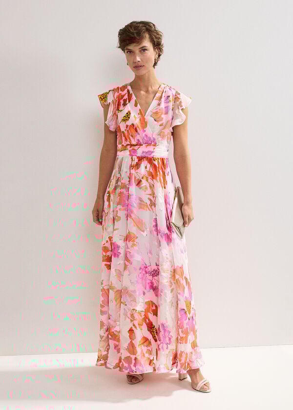 phase eight Liana Burnout Dress