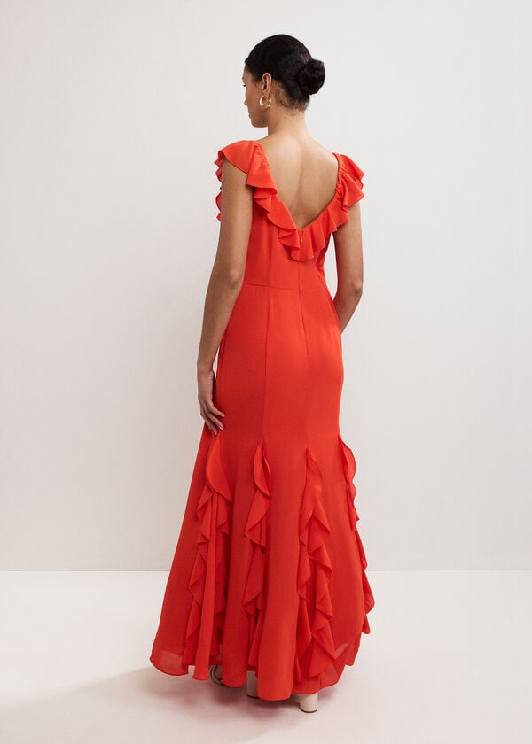 Phase Eight Lianah Ruffle Maxi Dress