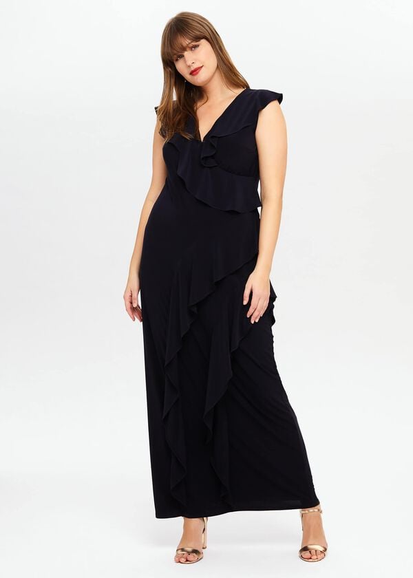 Phase Eight Lida Ruffle Maxi Dress