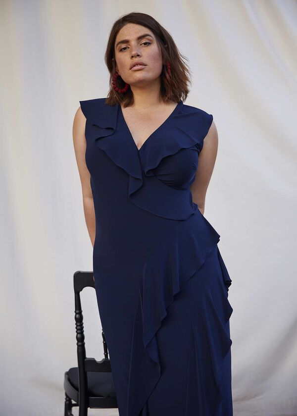 phase eight Lida Ruffle Maxi Dress