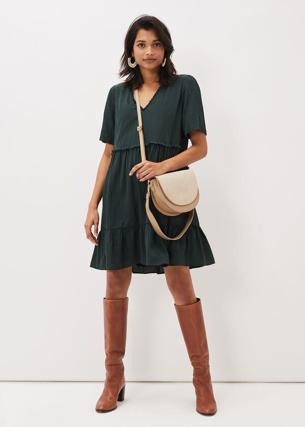 Phase Eight Likita Textured Swing Dress