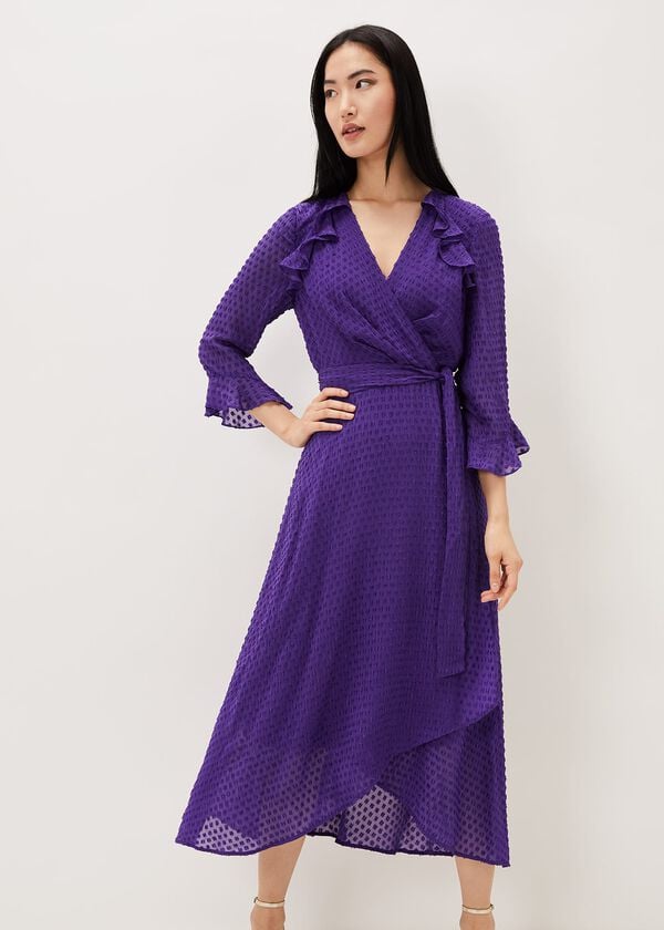 Phase Eight Lilibeth Wrap Midi Dress