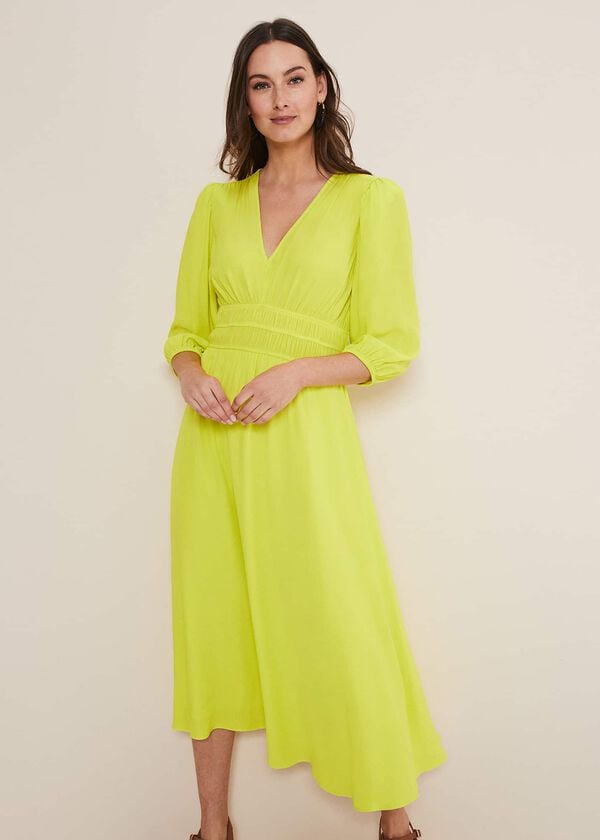 phase eight Lina Lime Midi Dress