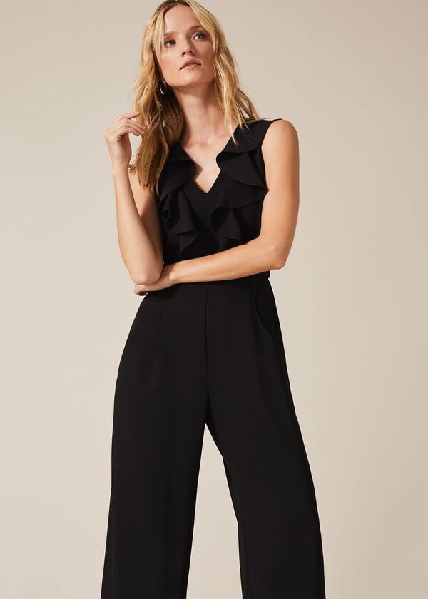 Phase Eight Linda Frill Wrap Jumpsuit