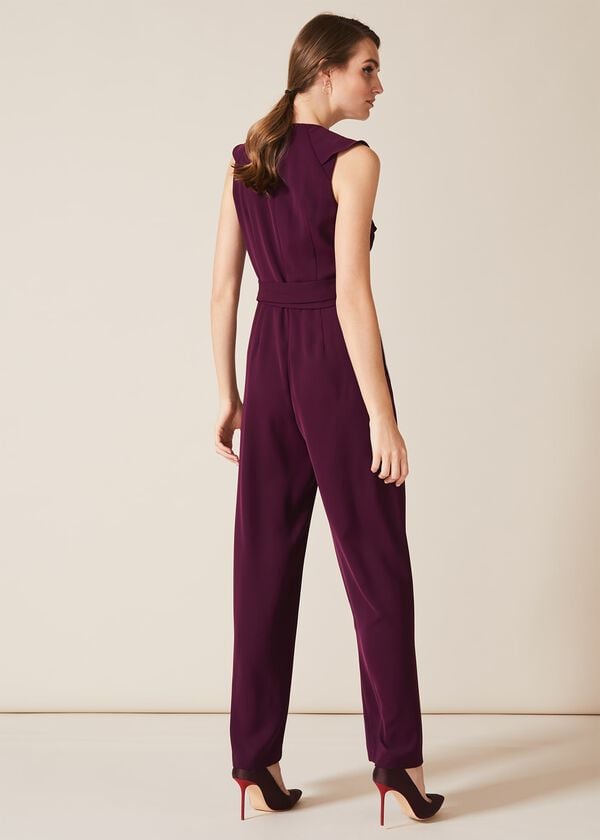 Phase Eight Linda Frill Wrap Jumpsuit