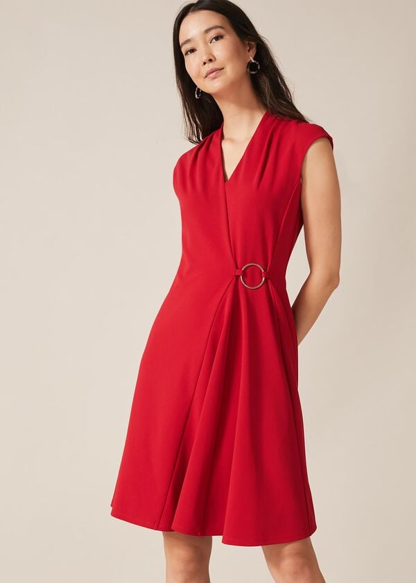 phase eight Linden Ring Detail Swing Dress