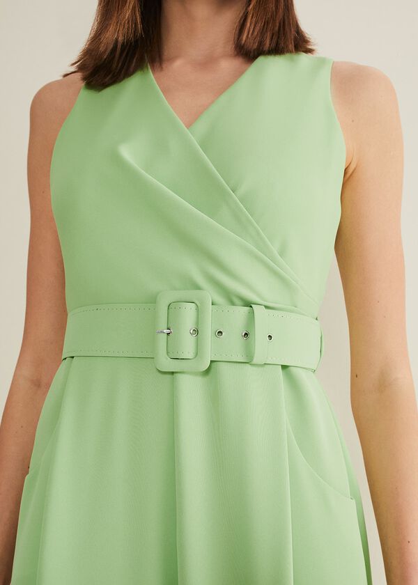 Phase Eight Lissia Green Wide Leg Jumpsuit