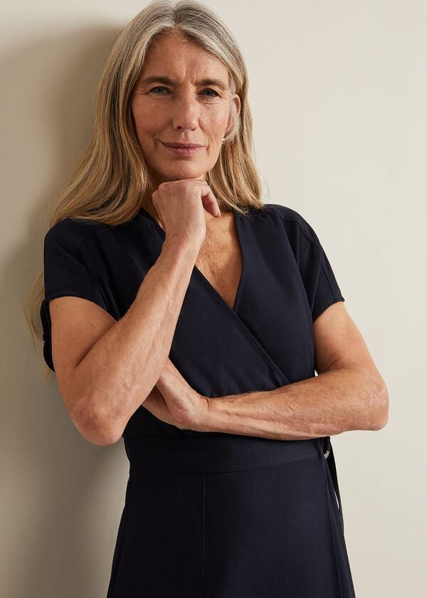 Phase Eight Liv Wrap Midi Dress