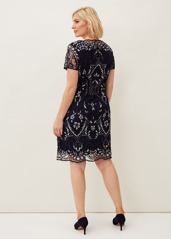 Phase Eight Lizzy Embroidered Dress
