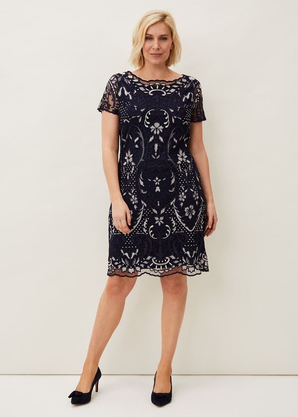 Phase Eight Lizzy Embroidered Dress