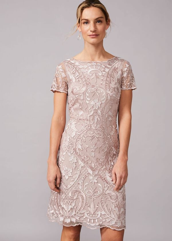 phase eight Lizzy Embroidered Dress
