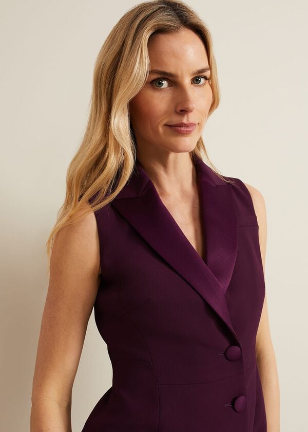 Phase Eight Lolicia Sleeveless Tux Dress