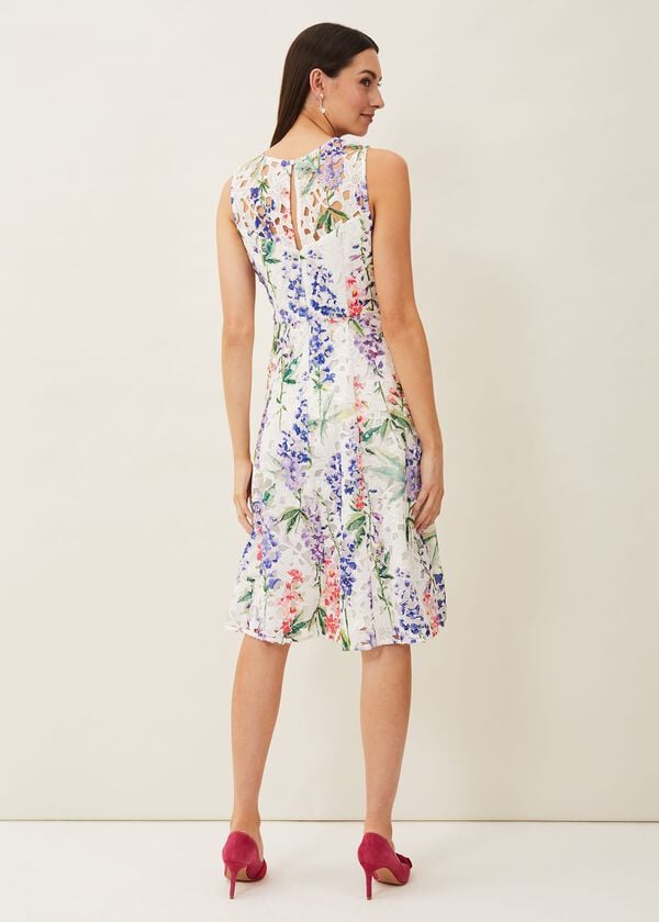 Phase Eight Lonnie Floral Fit And Flare Dress