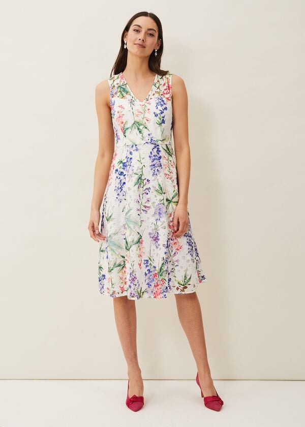 Phase Eight Lonnie Floral Fit And Flare Dress