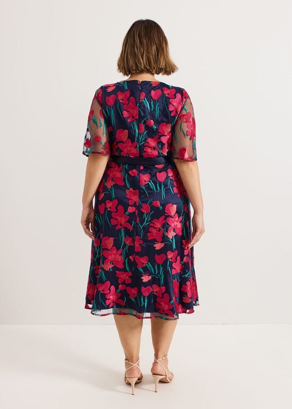 Phase Eight Lottie Embroidered Dress