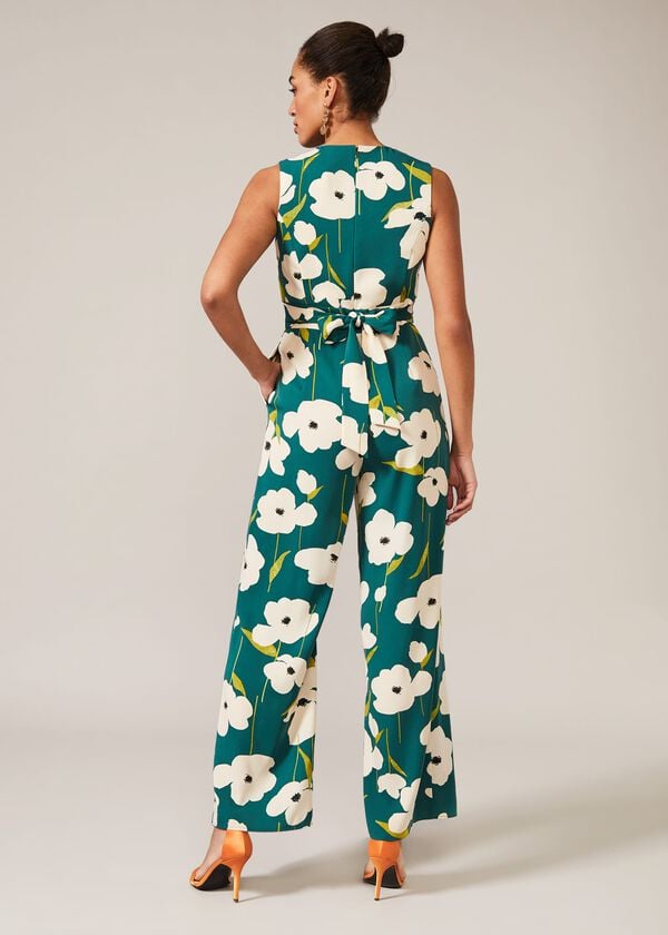 Phase Eight Lou-Poppy Floral Jumpsuit