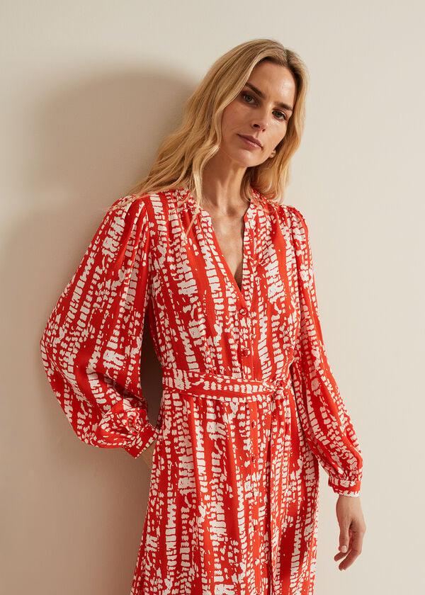 Phase Eight Louisa Abstract Maxi Dress