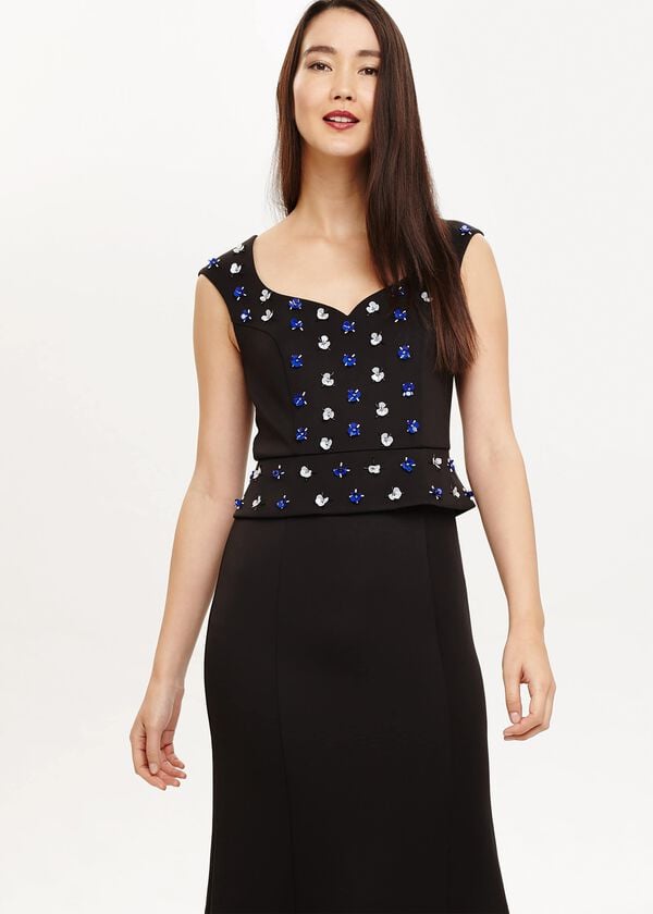 Phase Eight Louise Embellished Maxi Dress