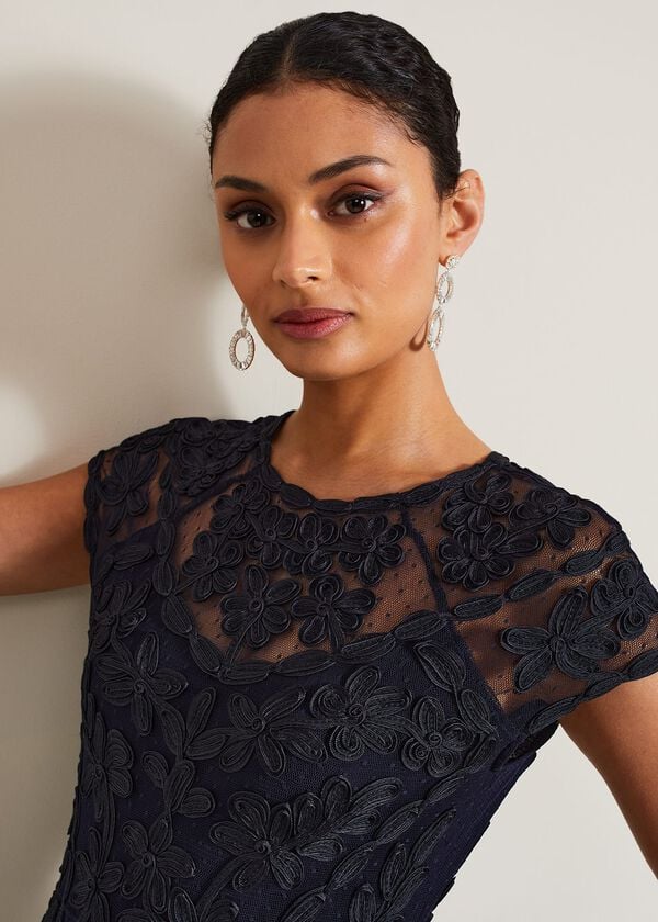 Phase Eight Luana Tapework Maxi Dress