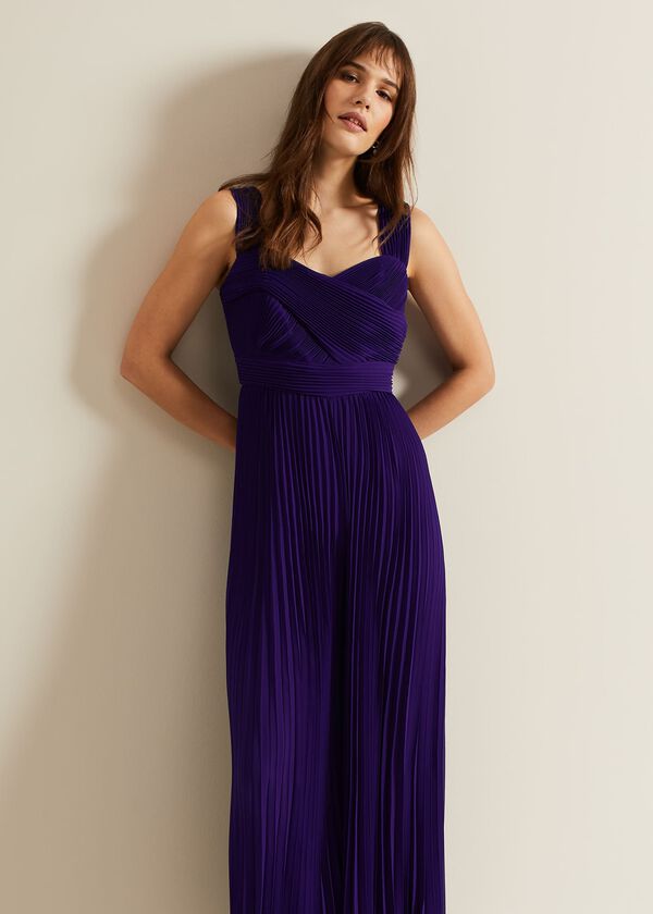 Phase Eight Lucia Pleated Bodice Jumpsuit