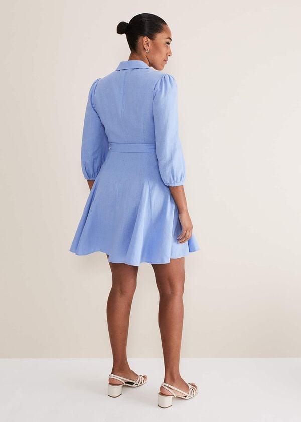 Phase Eight Lucie Linen Shirt Dress